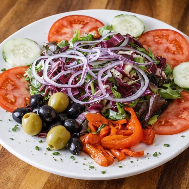 Tri-Color Salad.
