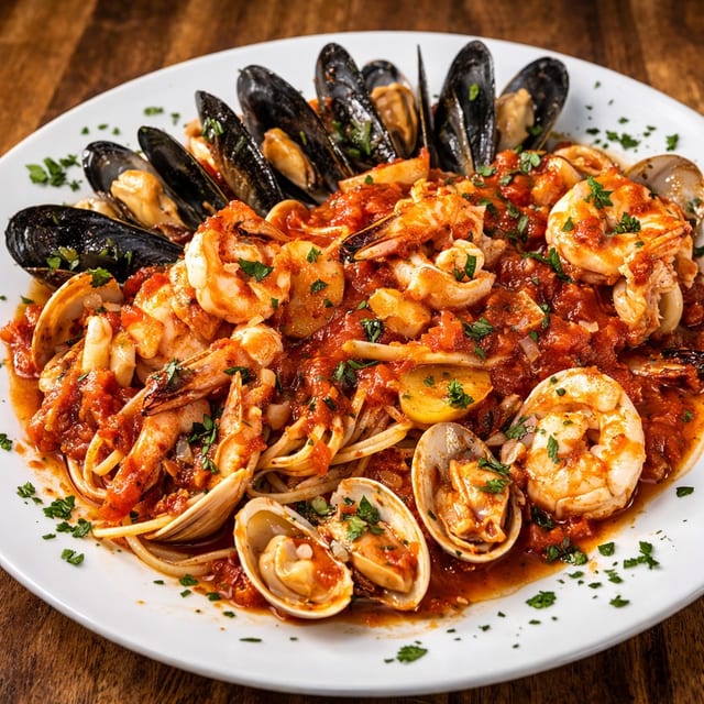 Seafood Fra Diavolo.