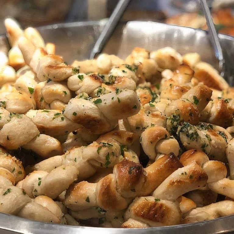 Delicious Garlic Knots Await